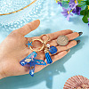 Star Resin & Shell Keychains KEYC-TAC00087-01K-5