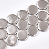 Shell Pearl Beads Strands X-SSHEL-T007-22B-1
