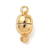 Oval Brass Magnetic Clasps KK-B160-36G-1