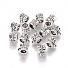 Tibetan Style Alloy Tube Bails LS-TIBE-30047-AS-NR-1