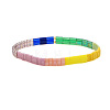 Rainbow Bohemian Style Original Design Fashion Tila Beaded Bracelet for Women. RM1844-9-1