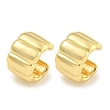 Brass Cuff Earrings for Women EJEW-C104-117G-1