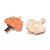 Thanksgiving Day Theme Alloy Enamel Pendants ENAM-T020-35K-2