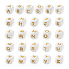 52Pcs 26 Style Food Grade Eco-Friendly Silicone Beads SIL-BY0001-05-13