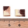 Luminous Resin Imitation Chocolate Decoden Cabochons RESI-K036-28D-01-3