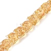 Gold Sand Lampwork Beads Strands LAMP-P069-02A-08-1