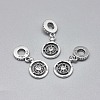 925 Sterling Silver European Dangle Charms STER-I019-30AS-1