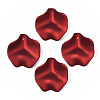 Rubberized Style Opaque Acrylic Pendants X-ACRP-T010-07-1