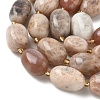Natural Sunstone Beads Strands G-G453-D01-01-4