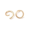 Brass Open Jump Rings KK-G604-08G-26-2
