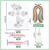 Paper Quiling Supplies Set DIY-PH0022-03D-2