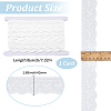 8Yards Flat Hollow Polyester Lace Trim OCOR-GF0006-07B-2