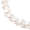 Gemstone Chips & Natural Pearl Stretch Bracelet BJEW-JB07651-5