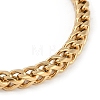 304 Stainless Steel Wheat Chain Bracelets STAS-L692-001G-2