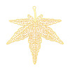 Brass Filigree Big Pendants KKC-T003-19G-1