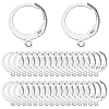 80Pcs 304 Stainless Steel Leverback Earring Findings STAS-SC0004-59P-1
