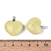 Natural Lemon Jade Pendants G-N362-05P-14-3