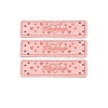 Heart Printed PU Leather Small Label PW-WG7D637-01-1