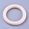 Unfinished Wood Linking Rings LS-WOOD-F002-01-70mm-2