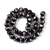 Handmade Luminous Lampwork Beads Strands LAMP-N037-01A-3