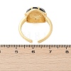 Brass Cuff Rings for Women RJEW-C122-02G-5