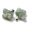 Natural Green Aventurine Pendants G-B127-05P-02-3