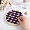 6-Slot Wood Ring Display Stands RDIS-WH0011-30-3