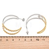 304 Stainless Steel Stud Earrings for Women SA-CBA45D5-34GP-5