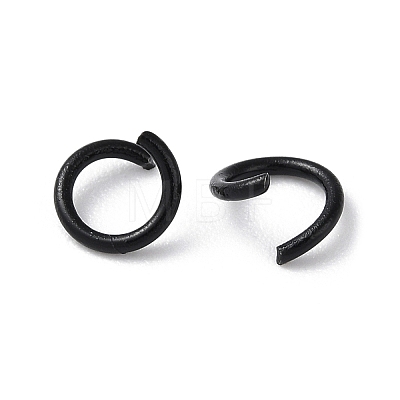 Ion Plating(IP) 304 Stainless Steel Open Jump Rings STAS-H467-03B-6mm-B-1