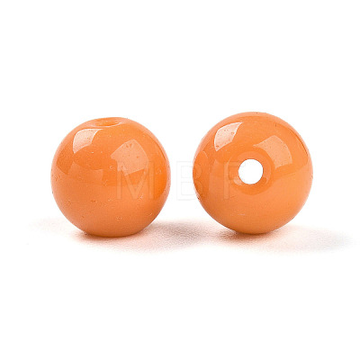 Opaque Solid Color Glass Beads X1-GLAA-N007-8mm-A02-1