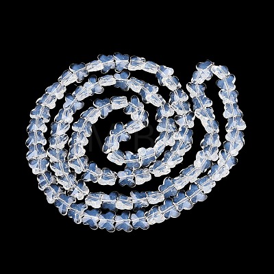 Imitation Jade Glass Beads Strands GLAA-Q118-01B-A02-1