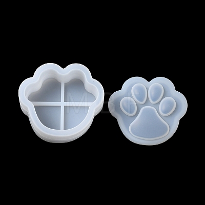 DIY Silicone Paw Print Storage Box Molds SIMO-R001-03-1