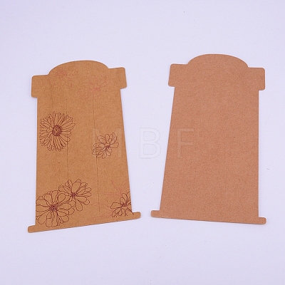 Hair Clip Display Cards DIY-WH0167-86I-1