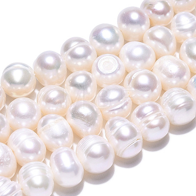 Natural Cultured Freshwater Pearl Beads Strands PEAR-N013-06K-1