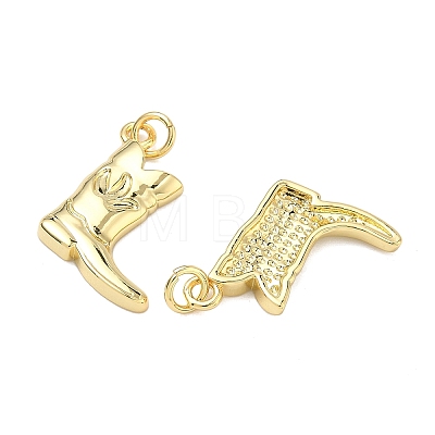 Brass Pendants KK-P345-08G-1
