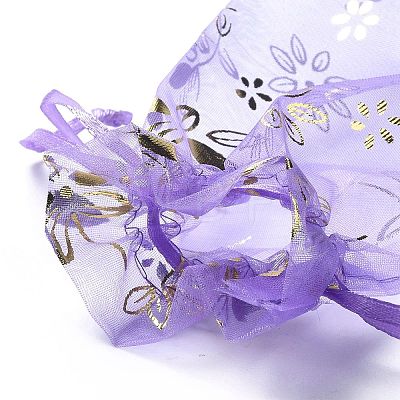 Organza Drawstring Jewelry Pouches OP-I001-A02-1