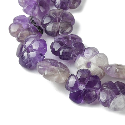 Natural Amethyst Beads Strands G-H023-B08-01-1
