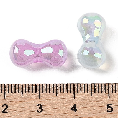 Opaque Acrylic Beads OACR-G035-04-1