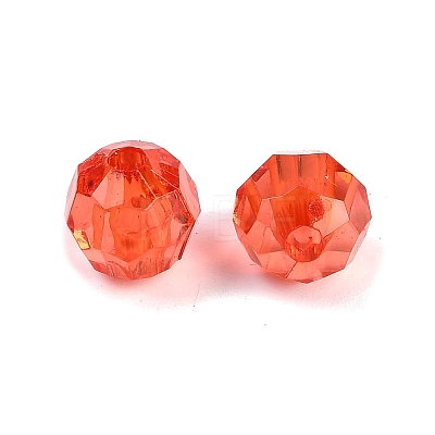 Transparent Acrylic Beads OACR-Q015-02G-1