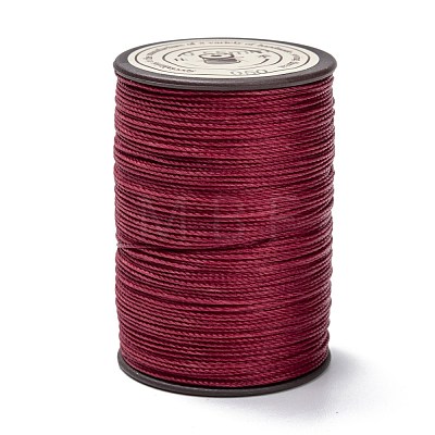 Round Waxed Polyester Thread String YC-D004-02C-050-1