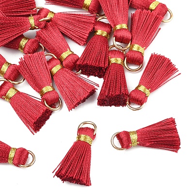 20Pcs Handmade Polycotton(Polyester Cotton) Tassel Decorations FIND-FS0003-27D-1