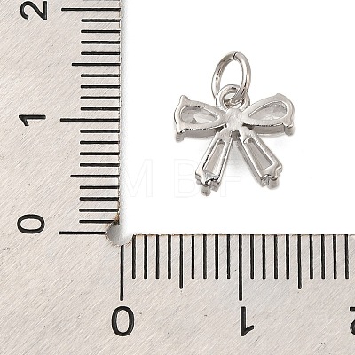 Rack Plating Brass Micro Pave Cubic Zirconia Charms KK-I716-22P-01-1