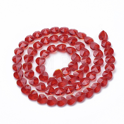 Transparent Glass Beads GLAA-Q066-10mm-A06-1