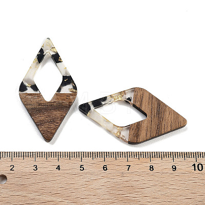Walnut Wood Pendants FIND-Z050-02K-1