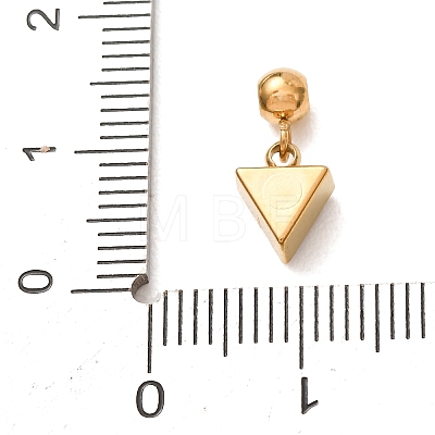 304 Stainless Steel Pave Clear Cubic Zirconia Charms CU-CBAB6EC-14G-02-1