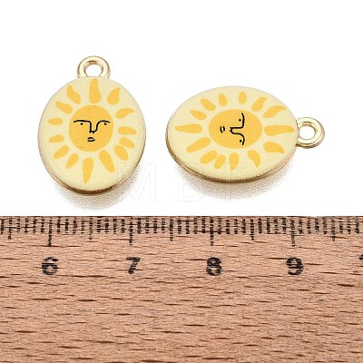 Printed Alloy Pendants PALLOY-SZC0008-05H-1