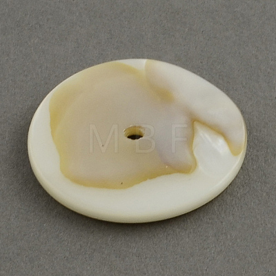 Natural Sea Shell Beads SSHEL-R024-8mm-1