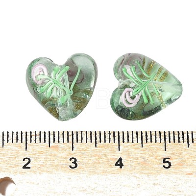 Handmade Transparent Lampwork Beads BLOW-D300-07D-1