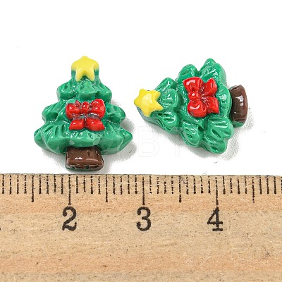 Christmas Theme Opaque Resin Decoden Cabochons CRES-B022-02C-1
