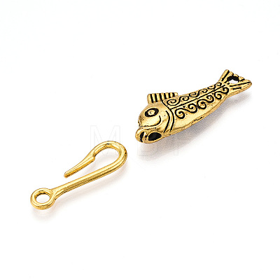 Alloy Toggle Clasps PALLOY-WH0110-18AG-1